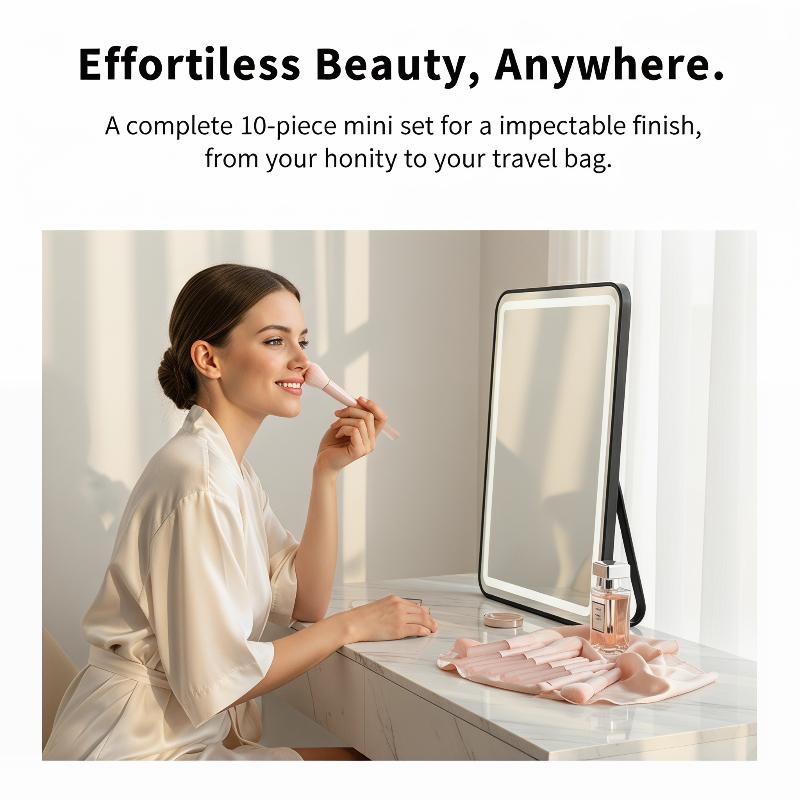 10 szt. Syntetycznych pędzli d – Beauty Makeup Events recenzja i cena
