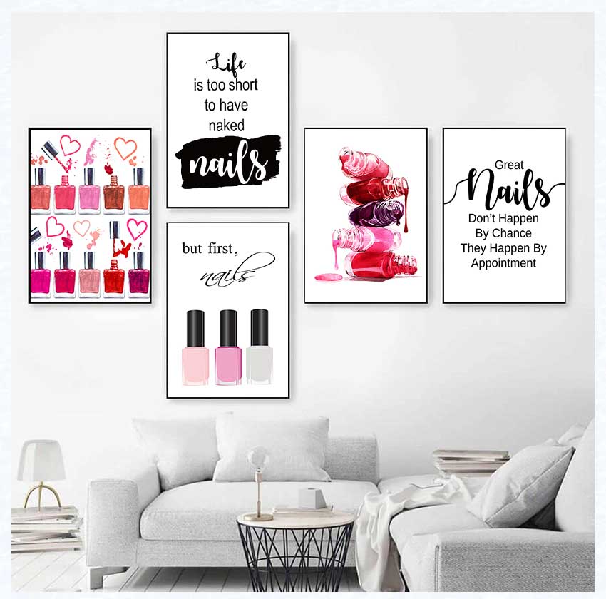 Plakaty i grafiki artystyczne  – Makeup Is Beauty Quotes recenzja i cena