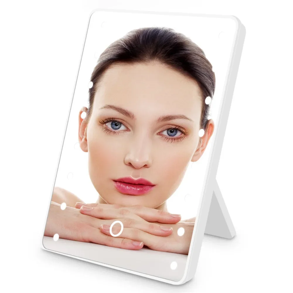16 diod LED Lustro do makijażu – Beauty Makeup Desk recenzja i cena