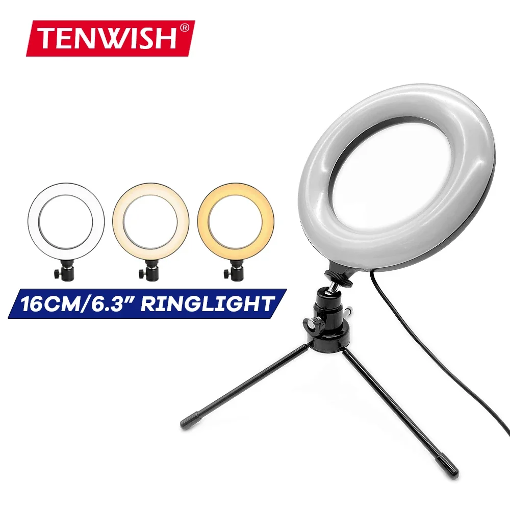 16cm LED Ring Fill Light Video – Beauty Makeup Tiktok recenzja i cena