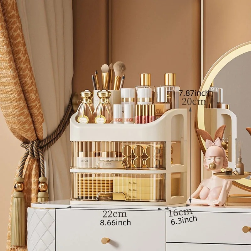 Organizer na kosmetyki o dużej – Beauty Makeup Desk recenzja i cena