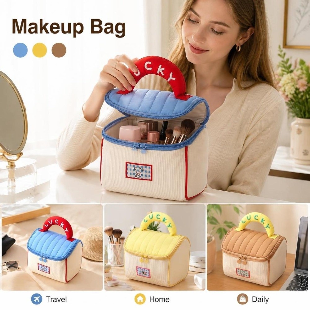 Wytrzymała kosmetyczka w kszta – Makeup Beauty House recenzja i cena